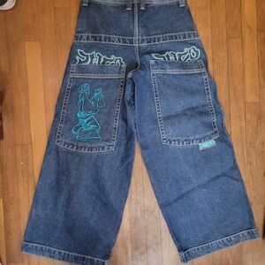 Calm jnco artistical jeans